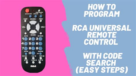 rca code finder